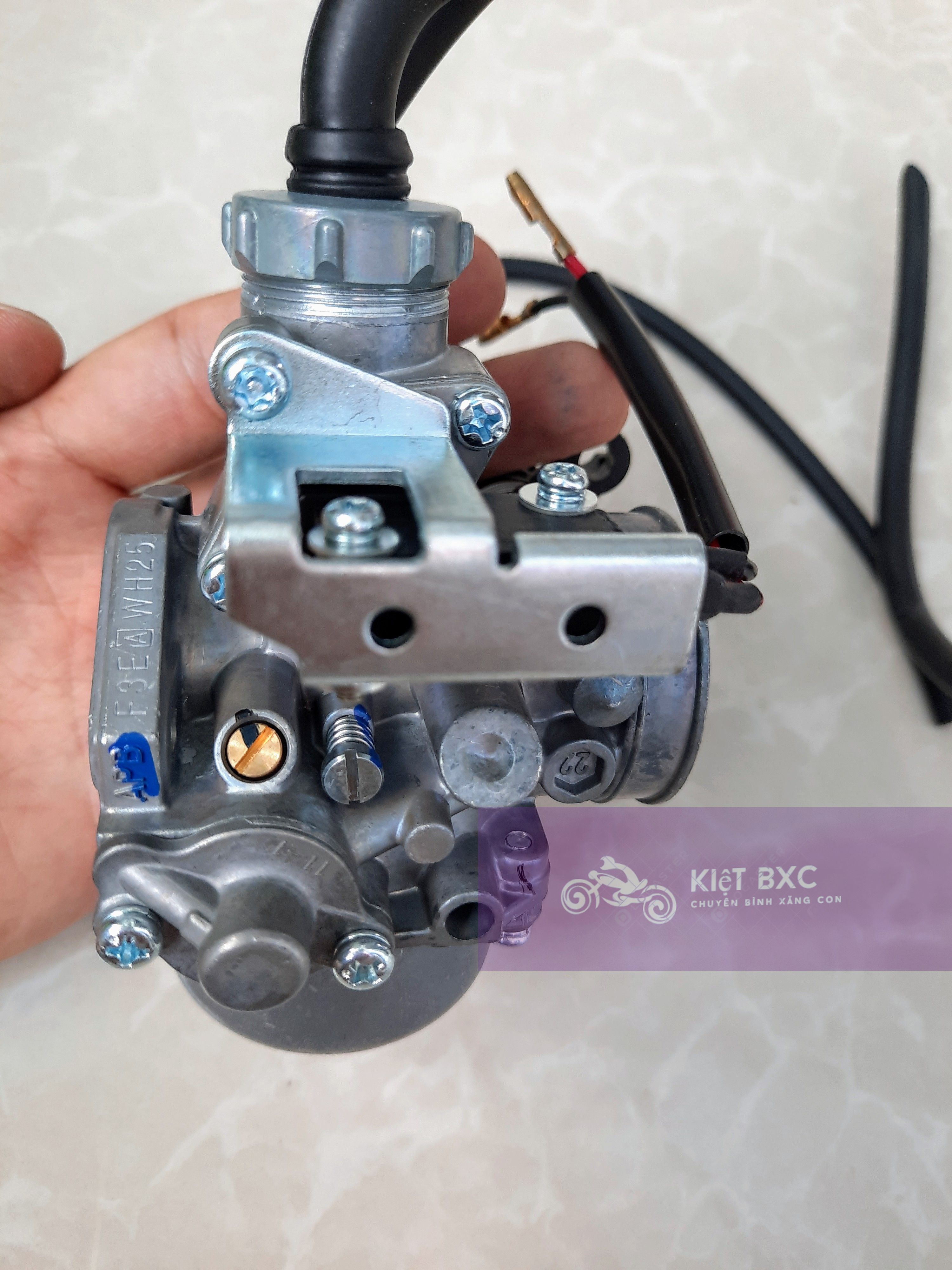 BỘ CHẾ HÒA KHÍ : WAVE ĐIỆN 125