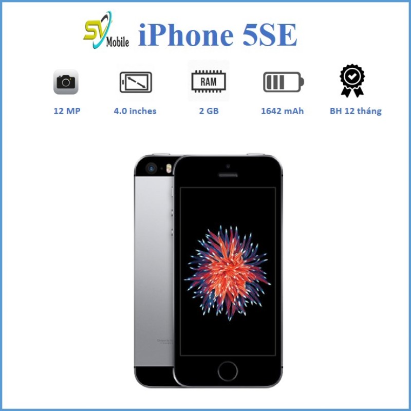 Điện Thoại iPhone SE Quốc Tế 16-32-64-128GB. Full Chức Năng Mới 90%- 99%