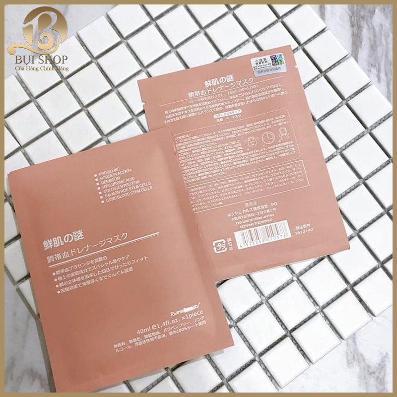 Set 10 mặt nạ nhau thai cừu