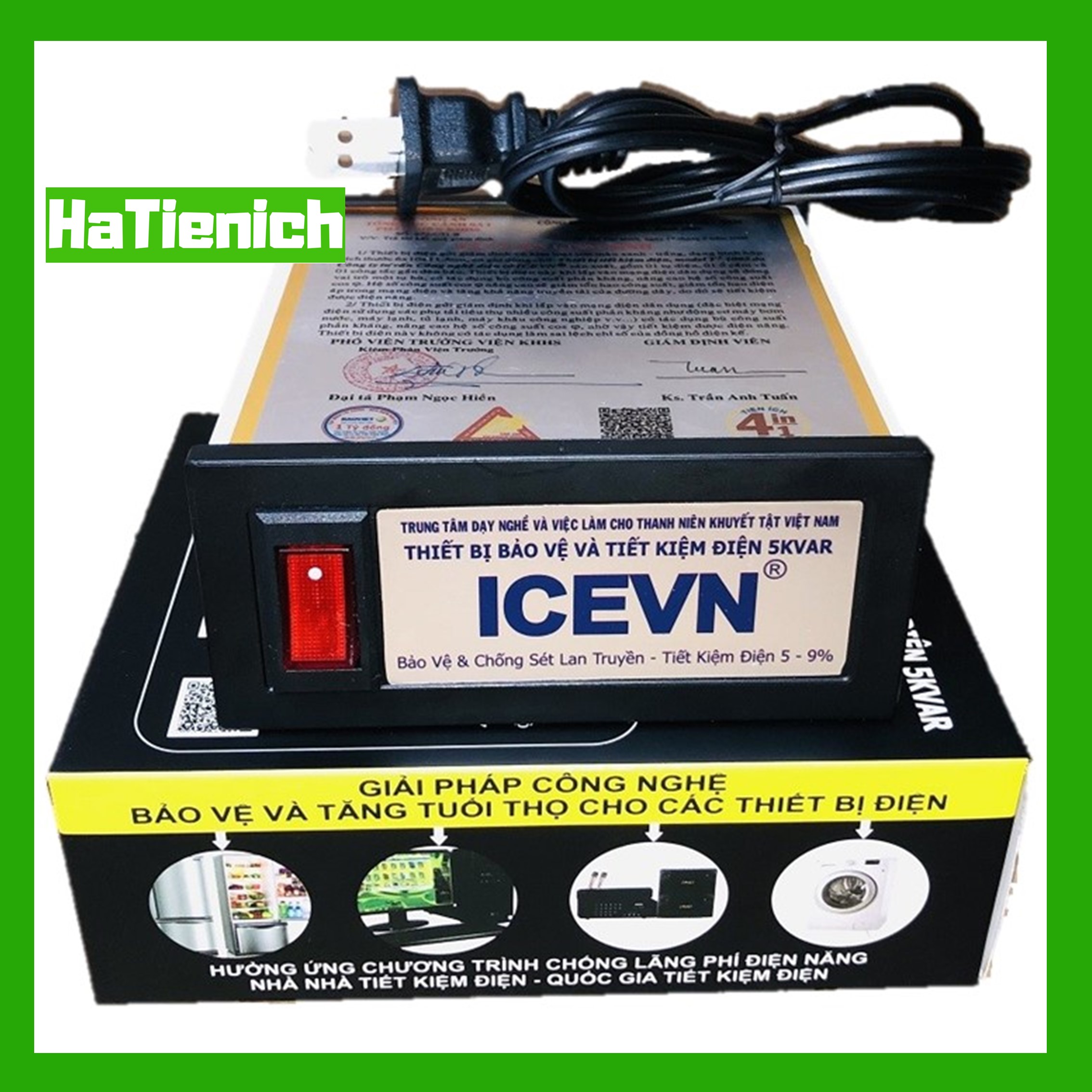Thiết Bị Tiết Kiệm Điện Hiệu Quả, Giảm Hiện Tượng Quá Nhiệt, Tăng Tuổi Thọ Thiết Bị Điện, Giảm Nguy Cơ Cháy Nổ - Hà Tiện Ích