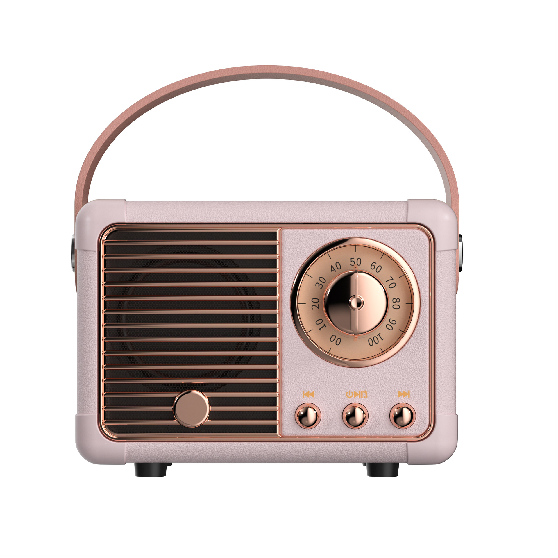 Loa Bluetooth không dây mini độc đáo kiểu dáng retro phong cách Hàn Quốc
