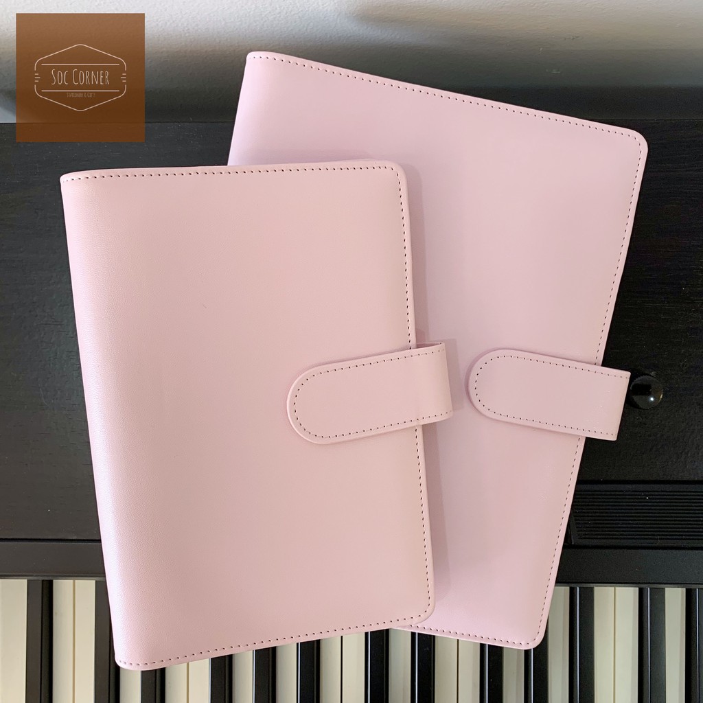 [HCM]Sổ da kế hoạch Planner bìa còng A5/A6 (không kèm giấy)