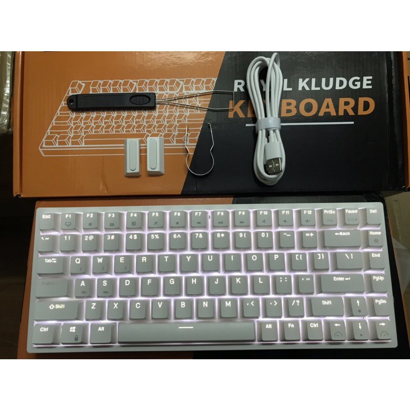 RK84 - Bàn phím cơ Rk84 bluetooth 5.1 wireless 2.4G hotswap