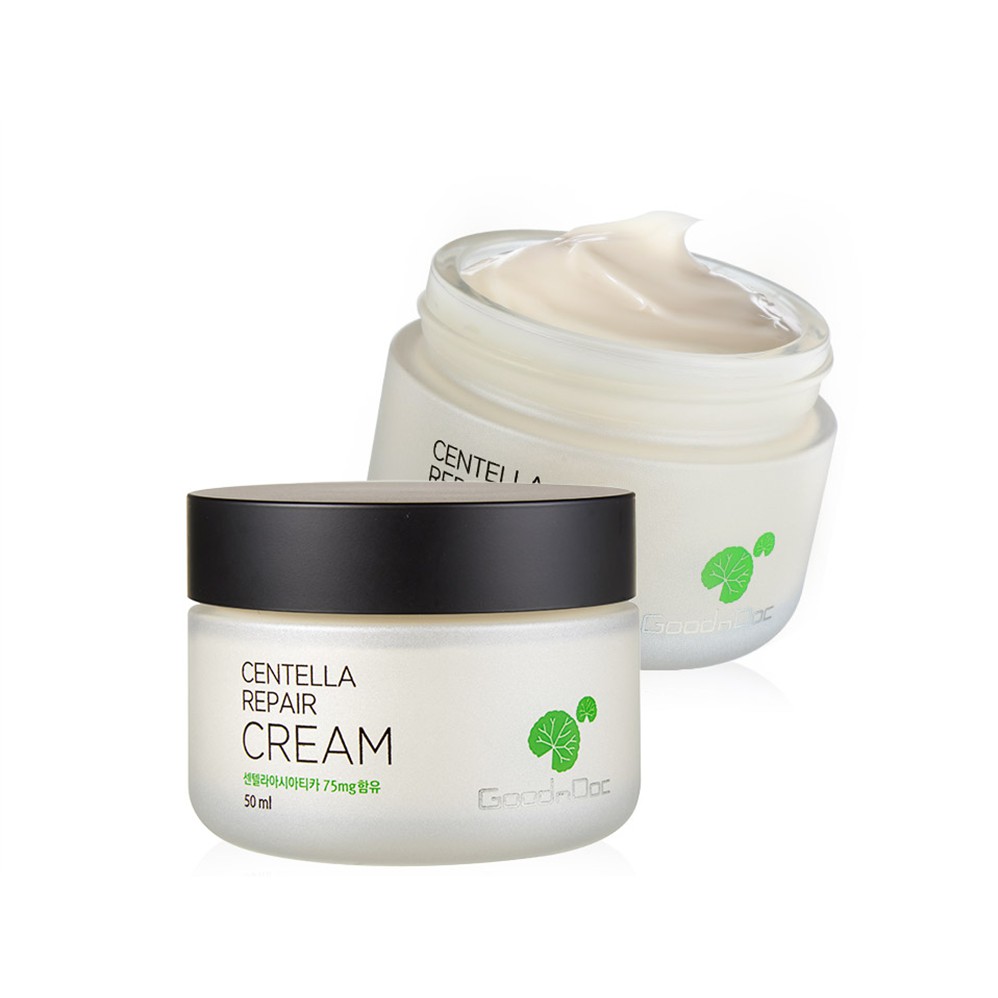 KEM DƯỠNG DA RAU MÁ GOODNDOC CENTELLA REPAIR CREAM HÀN QUỐC 50ml