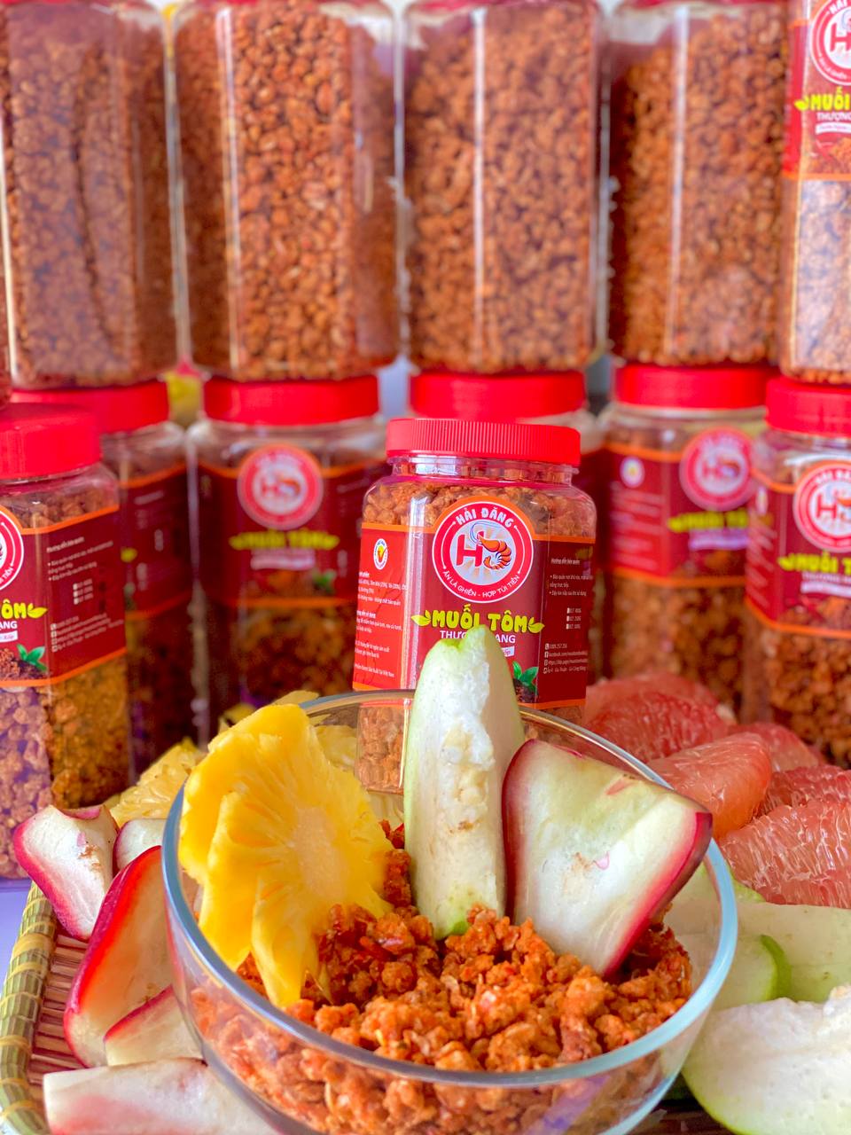 Muối Tôm Hải Đăng Ăn Là Mê Combo 2 Hủ 400G