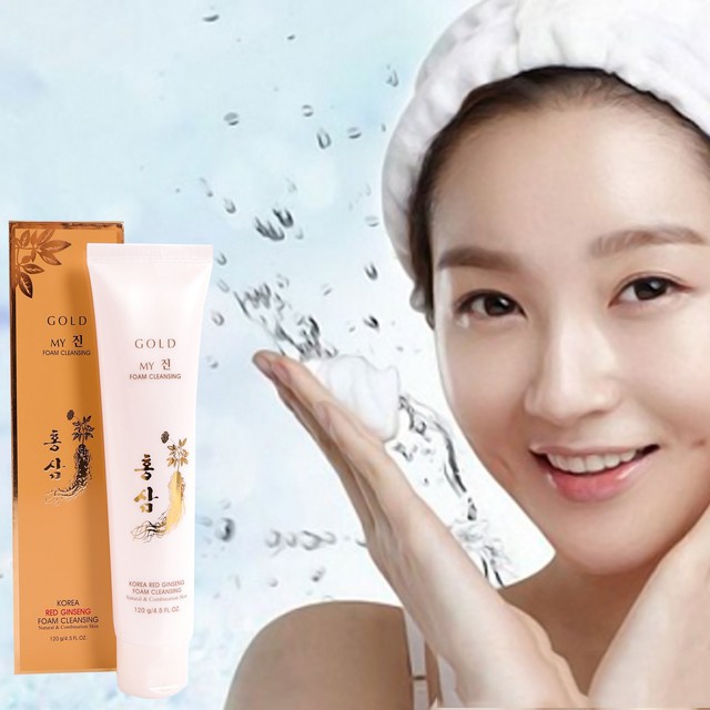 Sữa Rửa Mặt Sâm Vàng Hàn Quốc 120g dành cho da dầu