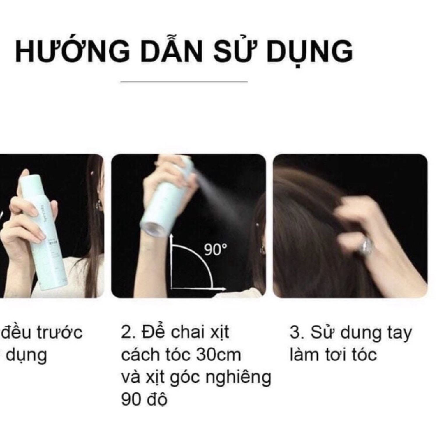Dầu Gội Khô LIFUSHA 150ml