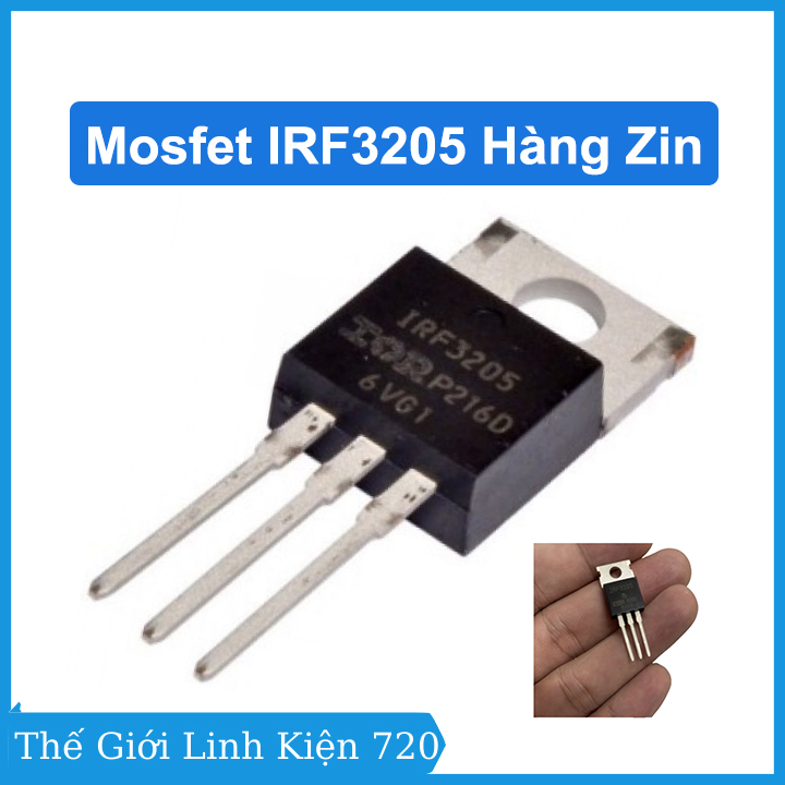 Mosfet  IRF3205 TO-220 hàng Zin