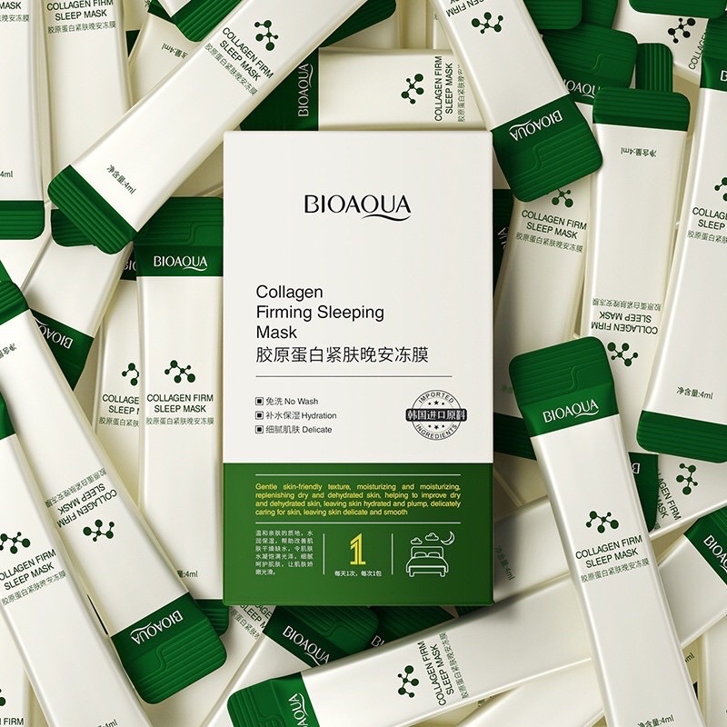 Hộp 20 gói mặt nạ ngủ colagen dạng thạch gel