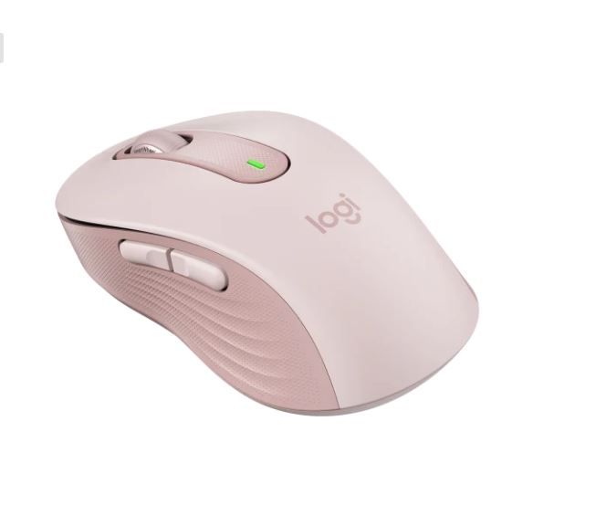 Genuine Logitech Signature M650 Wireless Bluetooth Mouse (Pink)
