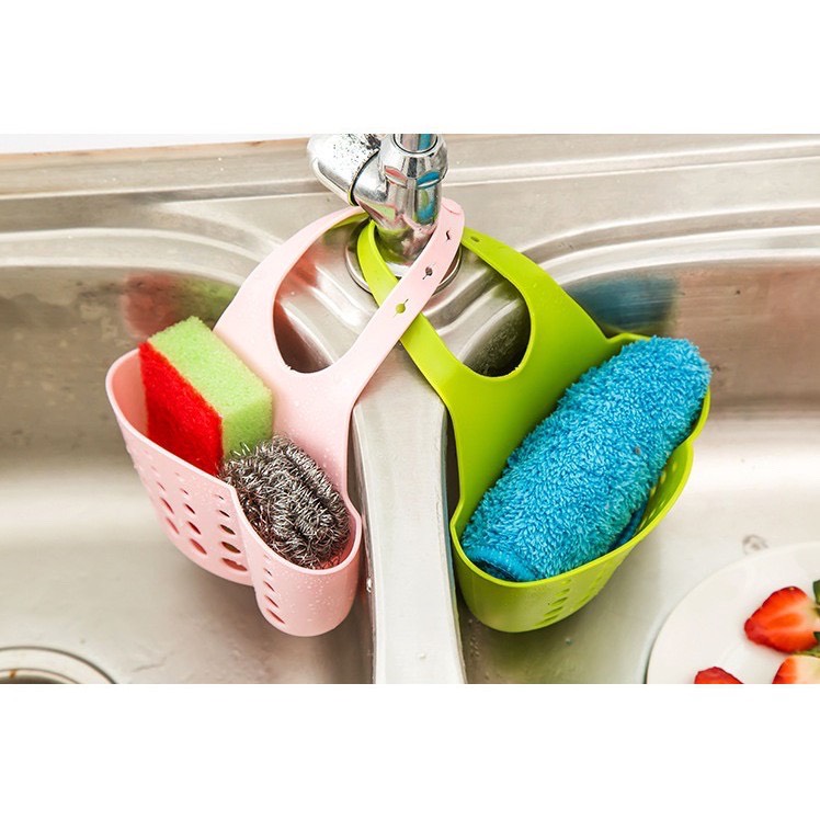 [HÀNG CÓ SẴN] Giỏ Treo Bồn Rửa Chén/Bát, Giỏ Đựng Đồ Rửa Chén Tiện Lợi