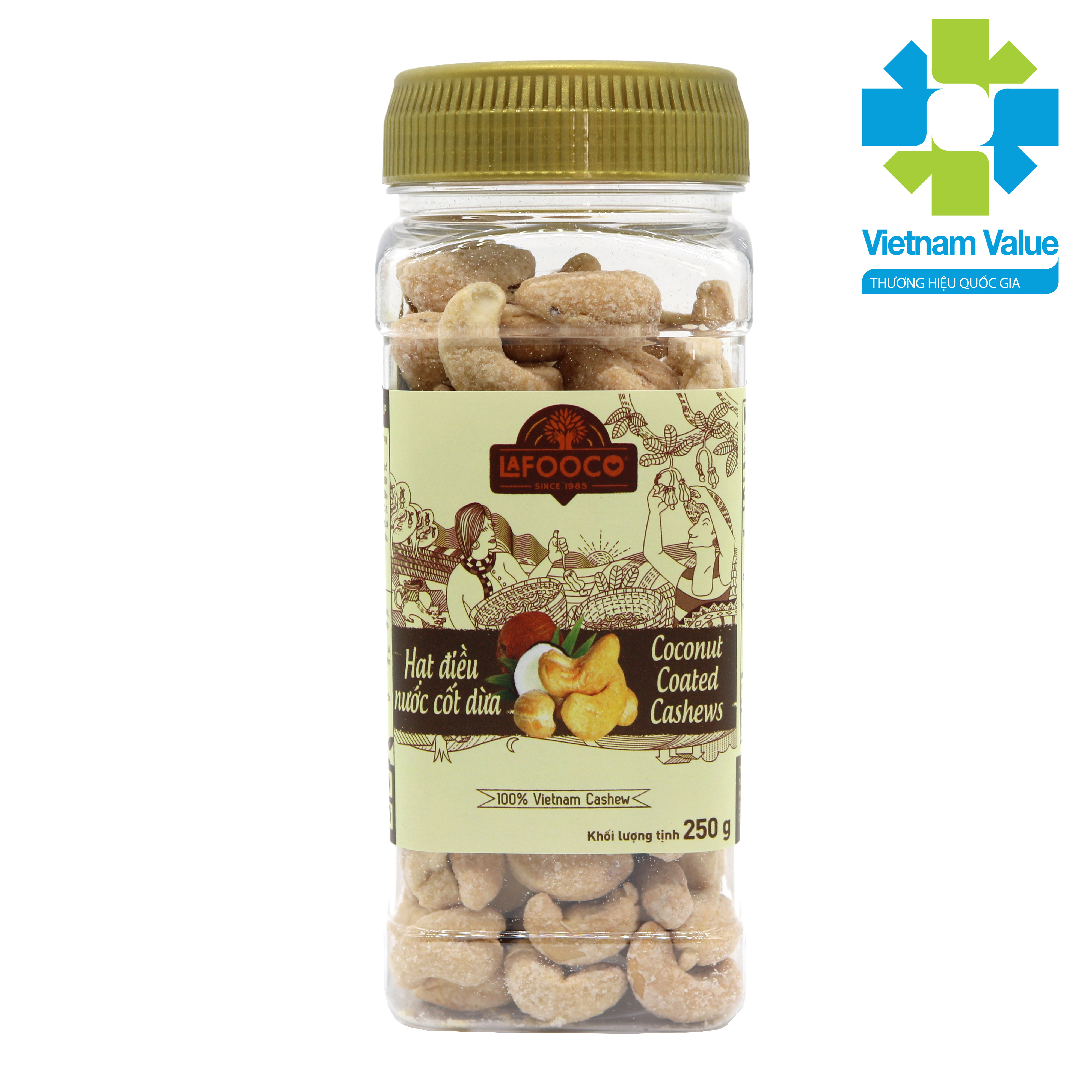 Hạt Điều Nước Cốt Dừa LAFOOCO 250G