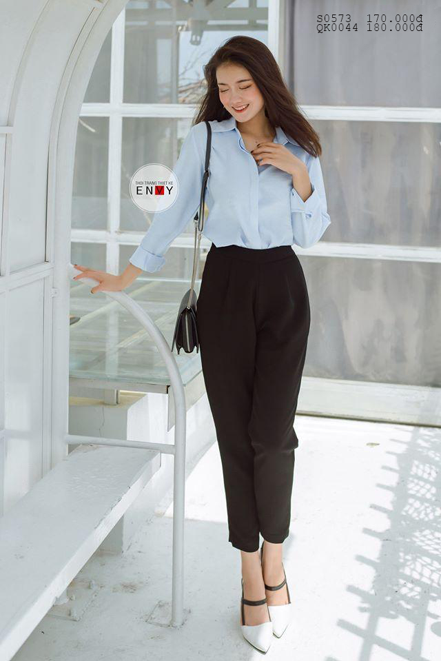 Quần nữ baggy tây ENVY - QK0044