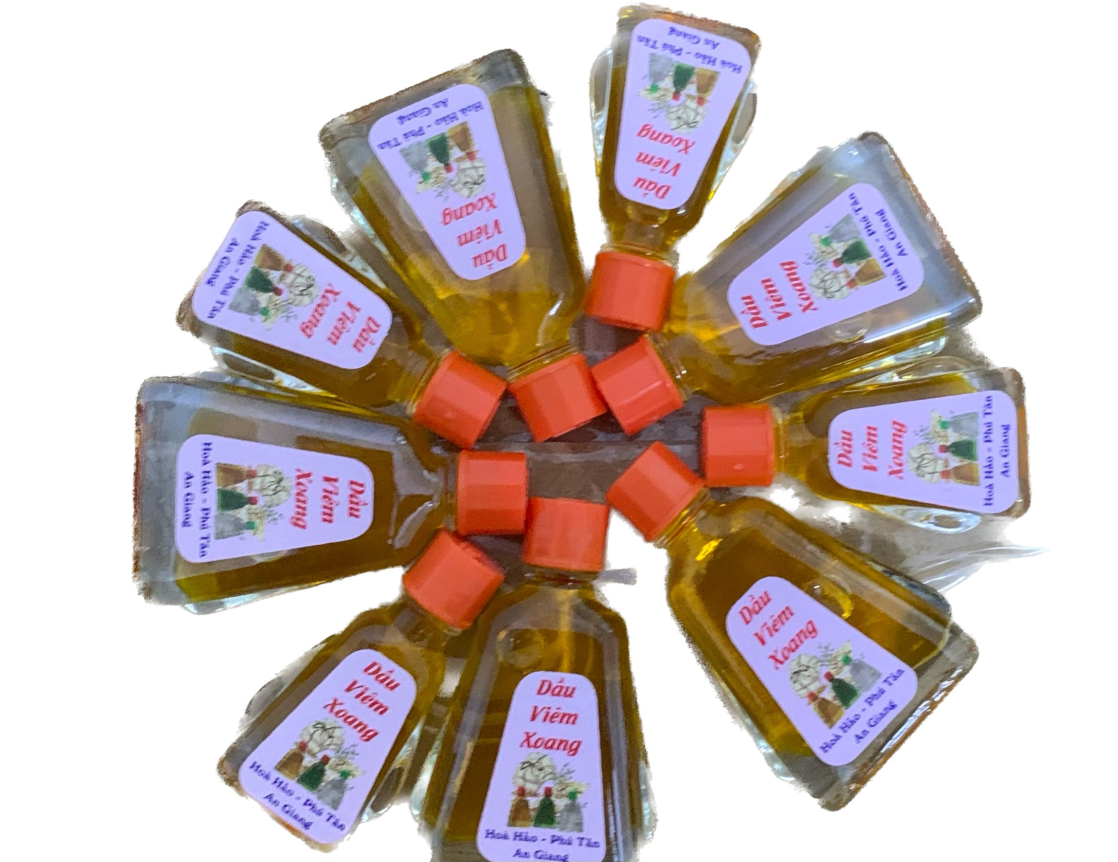 Dầu viêm xoang màu vàng 7ml (combo 5 chai)