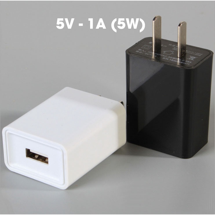 Củ sạc usb 5v 1a 2a cho thiết bị điện 5w 10w - dây cáp sạc micro usb 2m - cáp nối dài usb 1m5