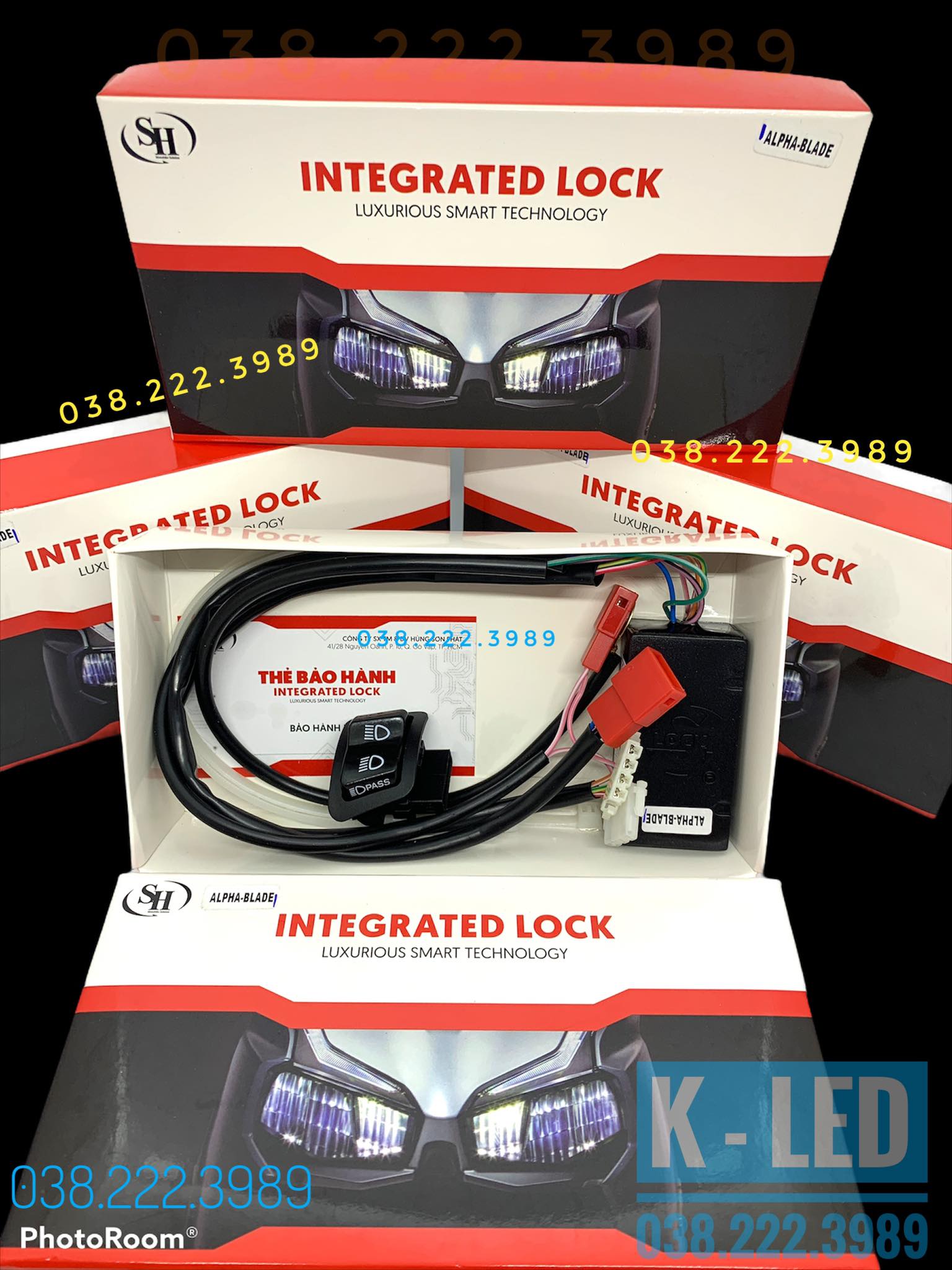Mạch Bật Tắt Đèn Pha Xe Wave Wave Alpha đời mới - INTEGRAPTED LOCK