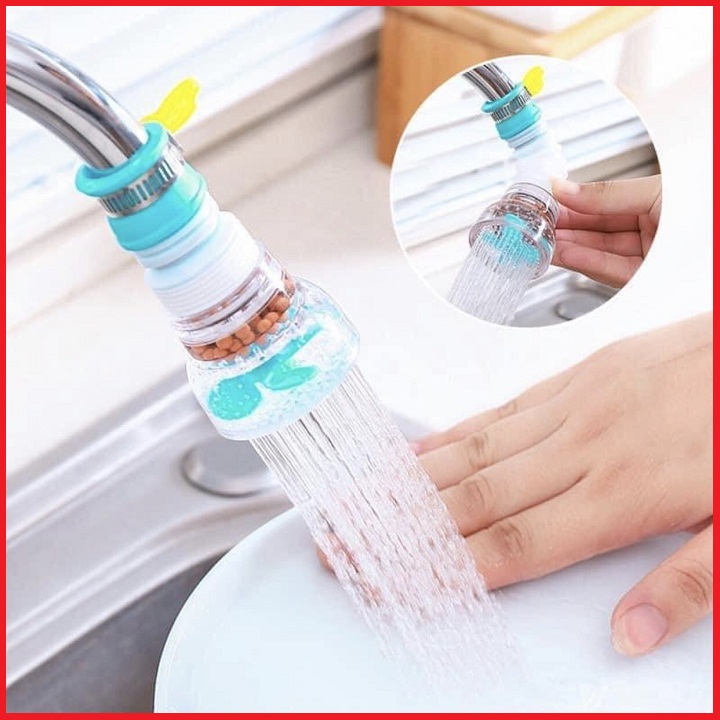 [MIễn phí vận chuyển] [ HCM ] VÒI TĂNG ÁP ĐẦU VÒI NỐI RỬA LỌC CẶN CÓ THỂ XOAY 360 ĐỘ