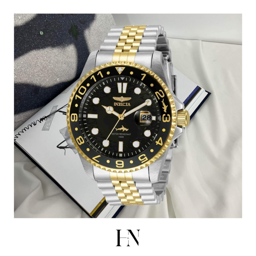 CHÍNH HÃNG ĐỒNG HỒ NAM INVICTA PRO DIVER DEMI GOLD