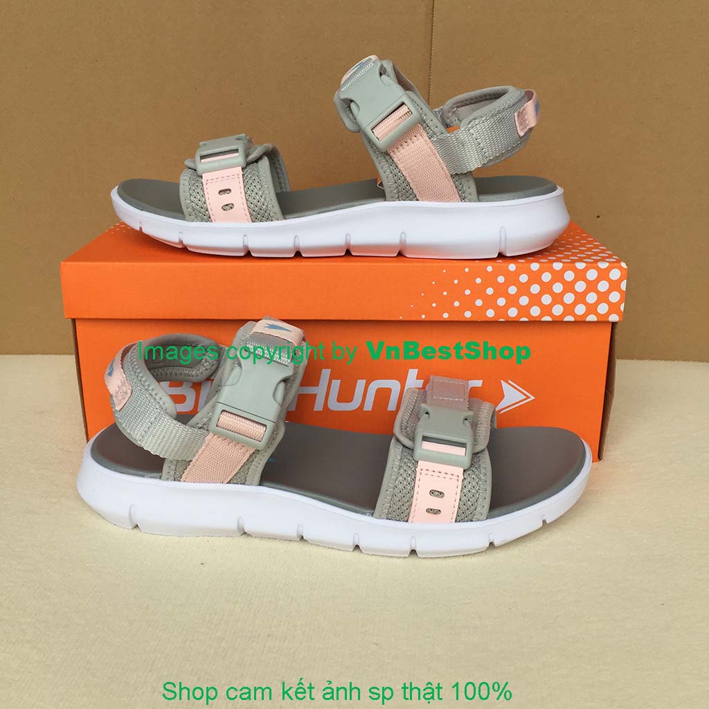 Dép Sandal Eva Phun Nữ Biti's Hunter DEWH01200XAL (Xám Lợt)