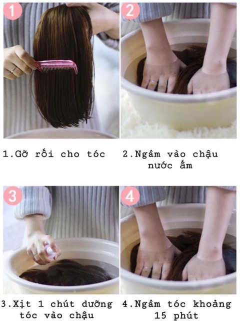 Xịt Dưỡng Tóc Giả