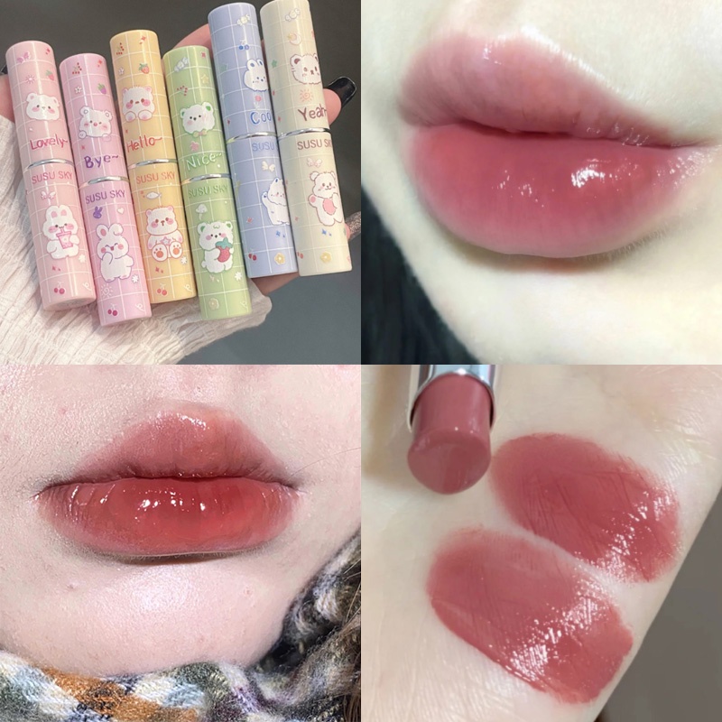 SON THỎI DƯỠNG MÔI SUSU SKY GẤU CUTE