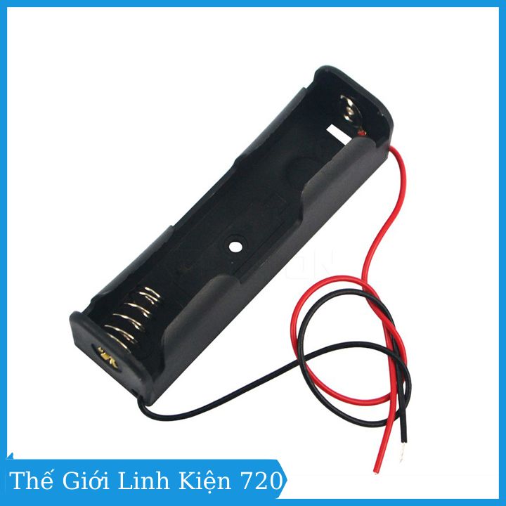Đế pin 18650 đấu nối tiếp 1/2/3/4 pin