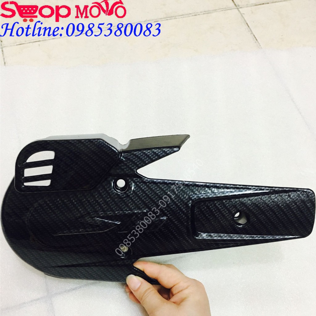 ỐP LỐC MÁY NHỎ SƠN CARBON CHO SH 2017-2019