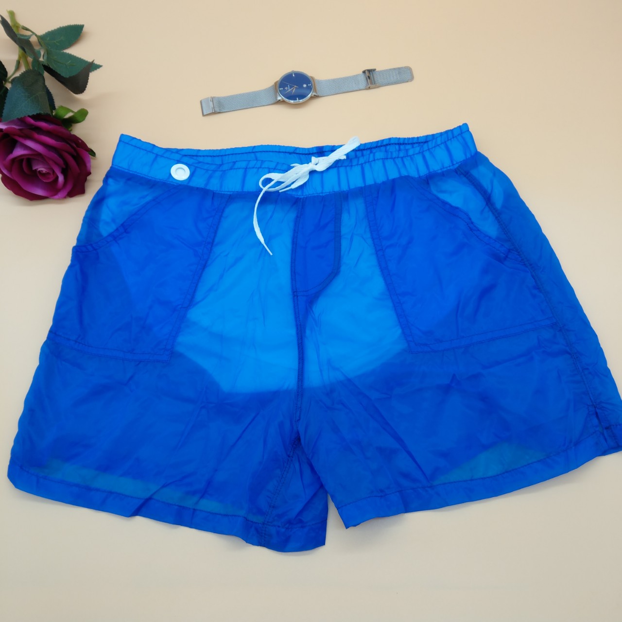 [HCM]Quần shorts Nam đi biển siêu mỏng - Q003
