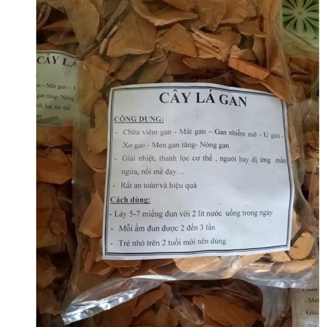 1kg Cây Lá Gan khô GT111