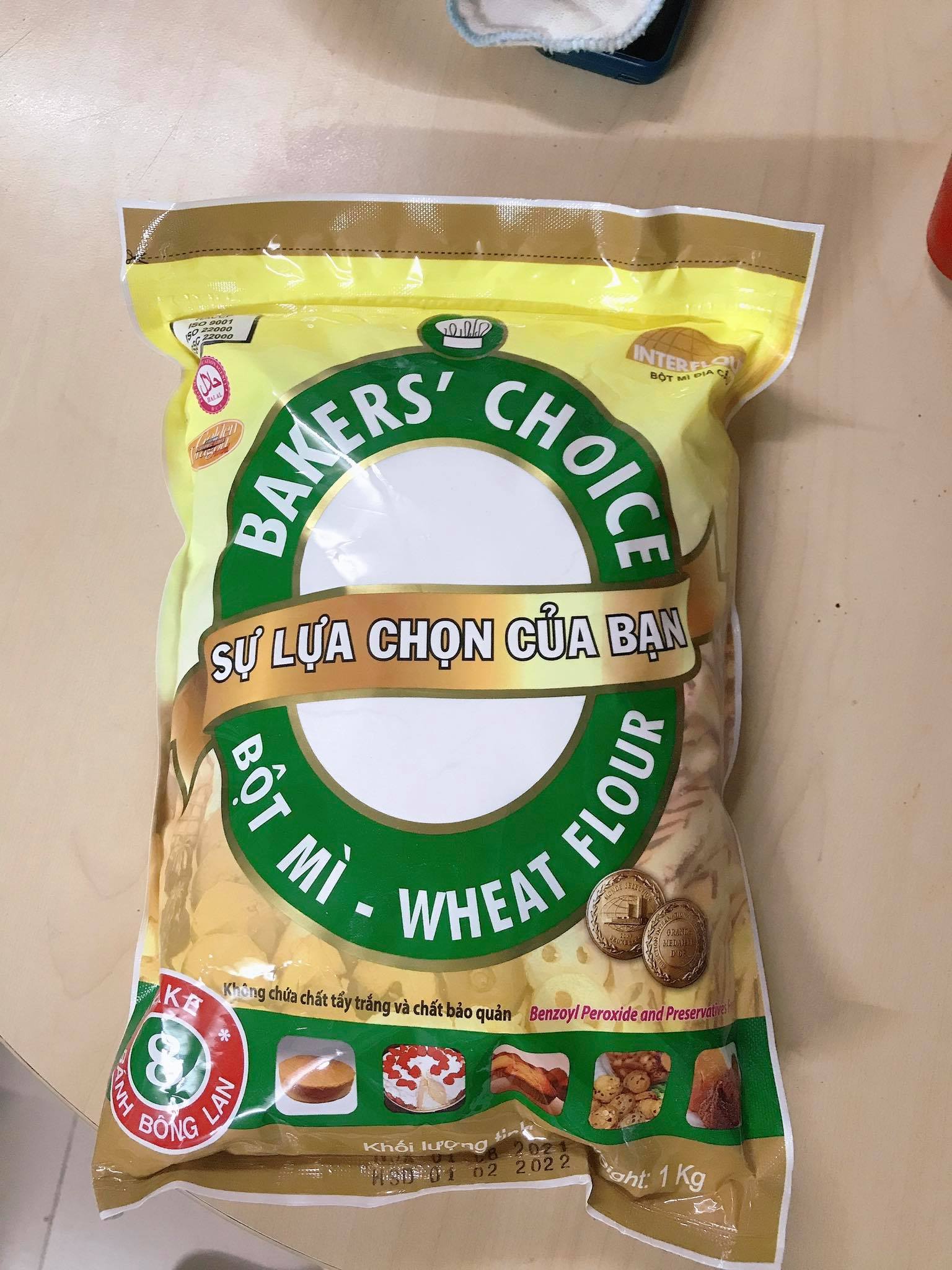 Bột Mì số 8, Bột mì số 11, Bột mì số 13 Làm Bánh Bakers Choice