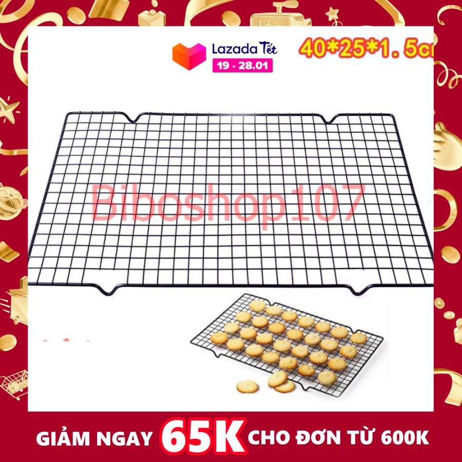 Kệ rack lưới phơi bánh 1 tầng