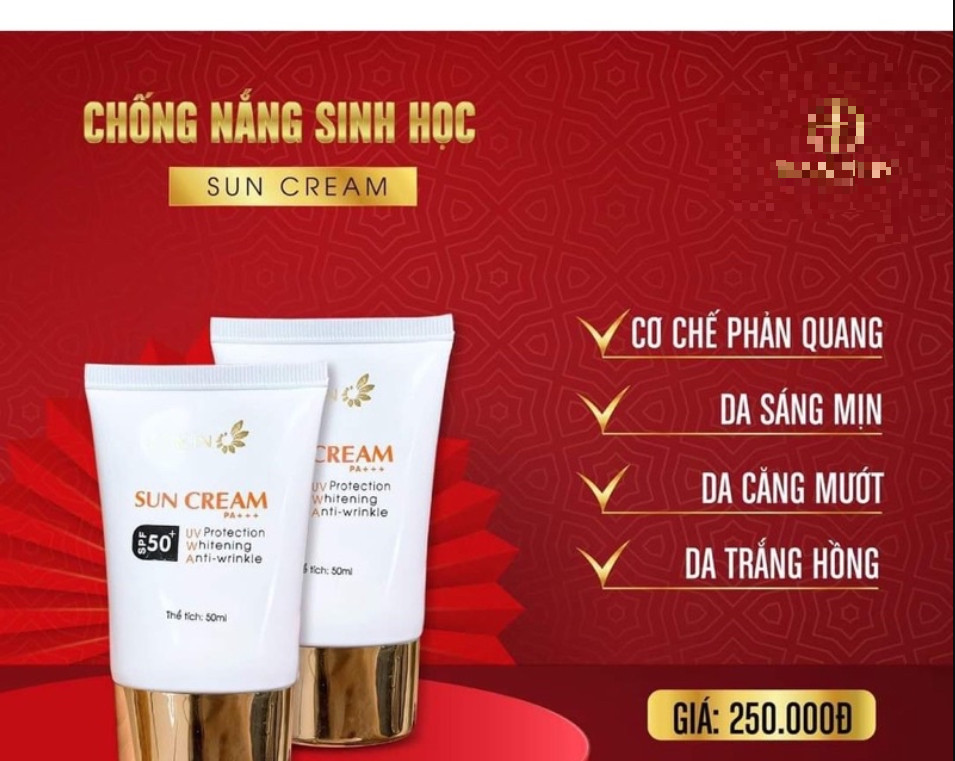 Kem chống nắng sinh học sun cream lskin