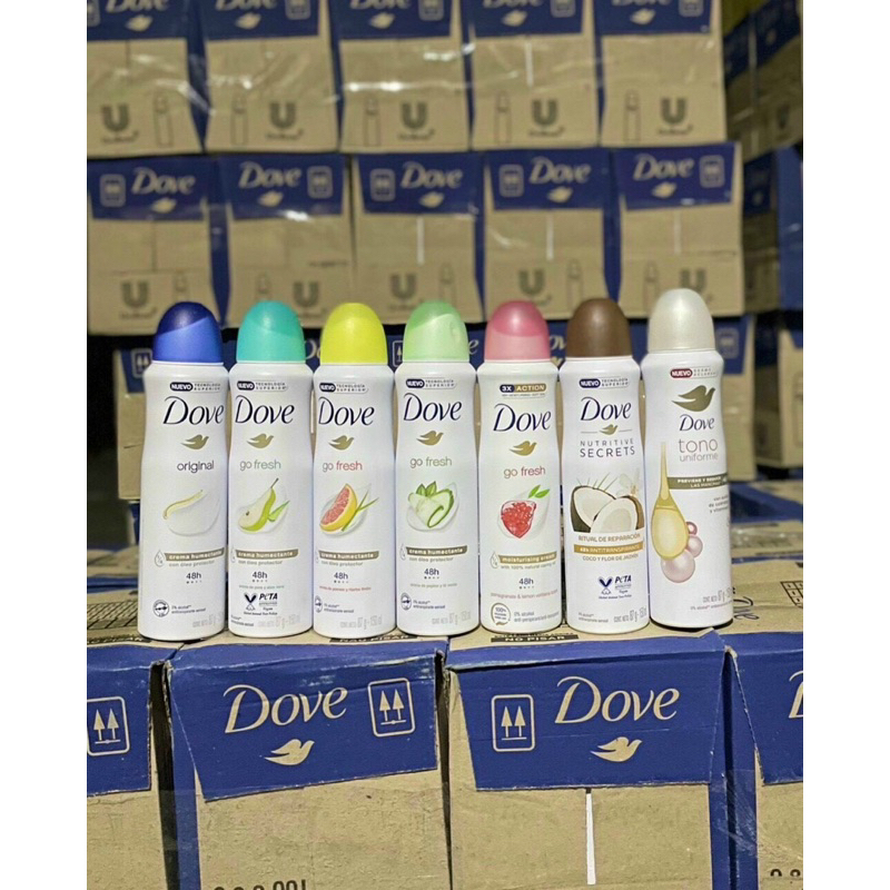 Xịt khử mùi Dove 150ml của Mỹ