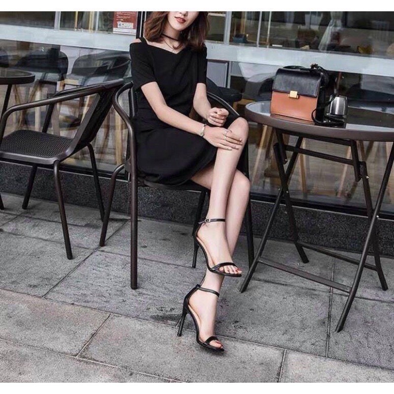 [HCM]Giày sandal gót nhọn 9p Ngọc Trinh (GI)