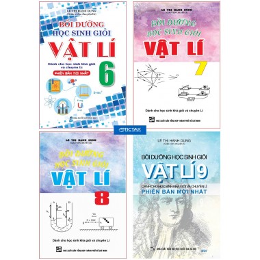 Sách - Combo Bồi Dưỡng Học Sinh Giỏi Vật Lí (Lớp 6, 7, 8, 9)