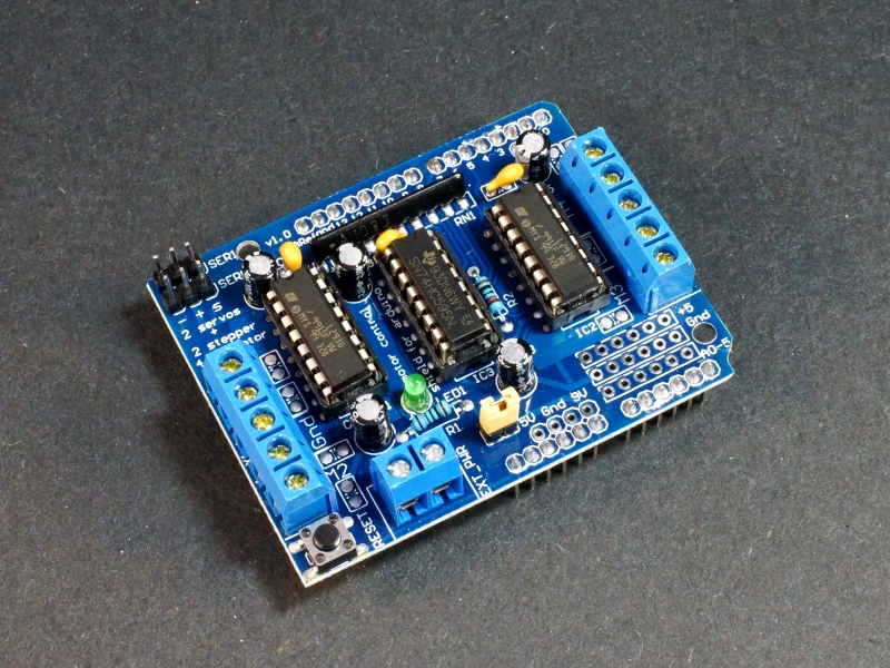 Điều khiển động cơ Arduino Motor Shield L293D