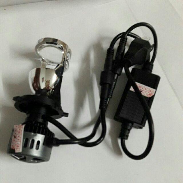 Đèn led bi cầu mini chân H4 M01B