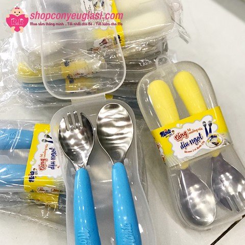 [HCM] BỘ MUỖNG NĨA MONTE CHO BÉ