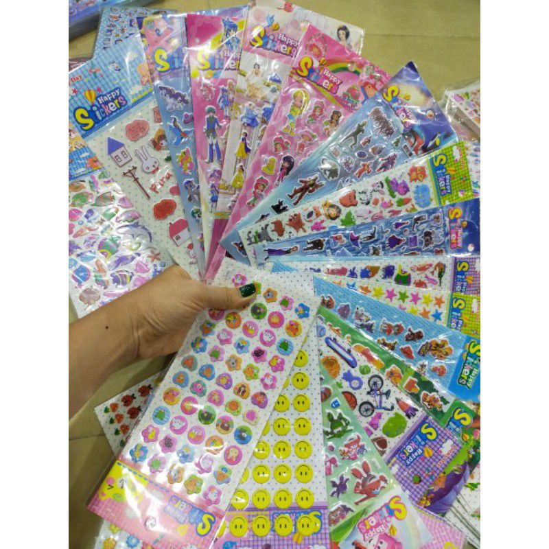 Stickers 3D Đủ Mẫu Cho Bé