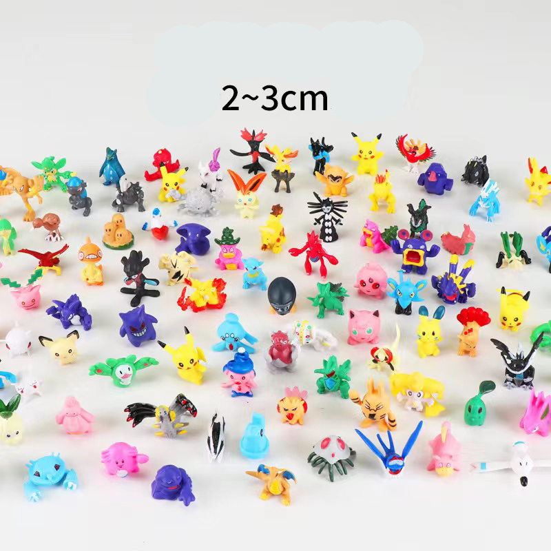 144Psc Đồ Chơi Pokemon Figures Mô Hình