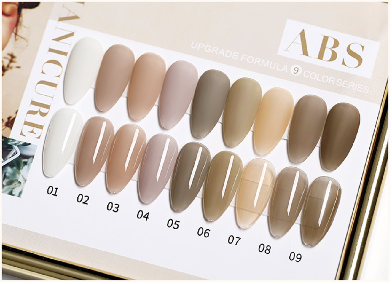 Sơn Gel AS Mã ABS 15ml ( Sơn Gel Hơ Máy )