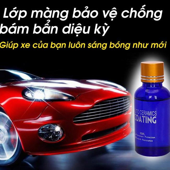 Phủ bóng xe Auto Ceramic Coating MR FIX 9H - đánh bóng xe hơi