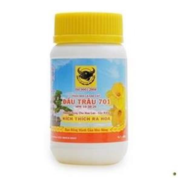 Phân bón Đầu Trâu 701 kích ra hoa đồng loạt 100gram