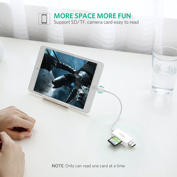 Đầu đọc thẻ nhớ Micro SD/TF cho Iphone, Ipad Ugreen 30612