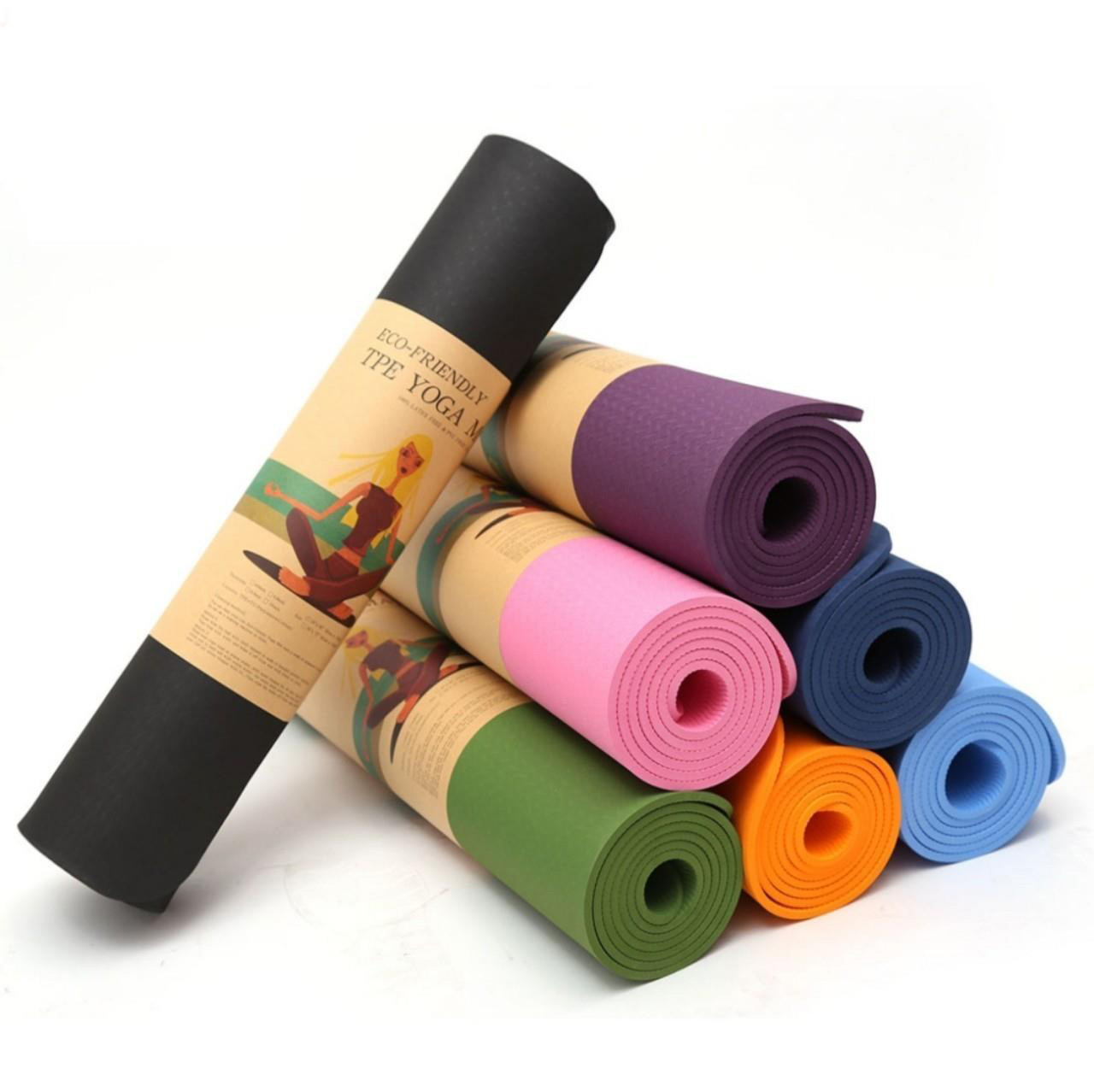 Thảm yoga 2 lớp 6mm
