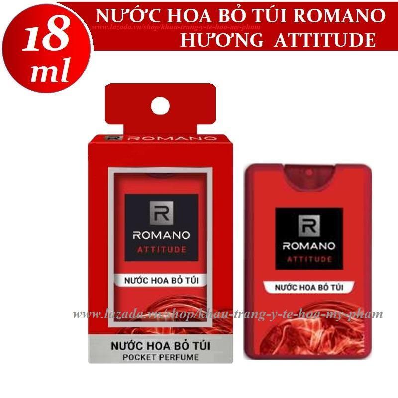 Romano - Nước hoa bỏ túi hương  Attitude 18 ml