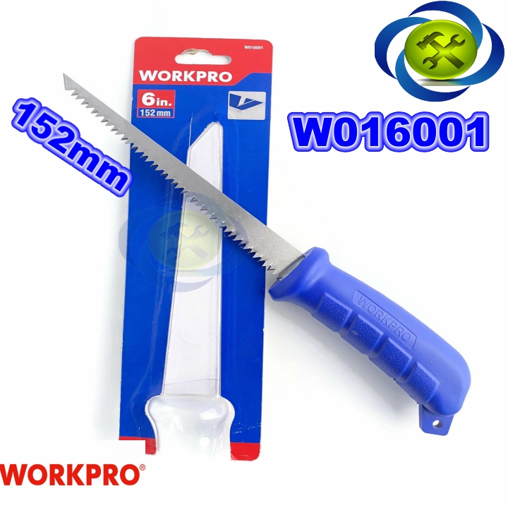 [HCM]Cưa gỗ WORKPRO W016001 dài 152mm cán nhựa