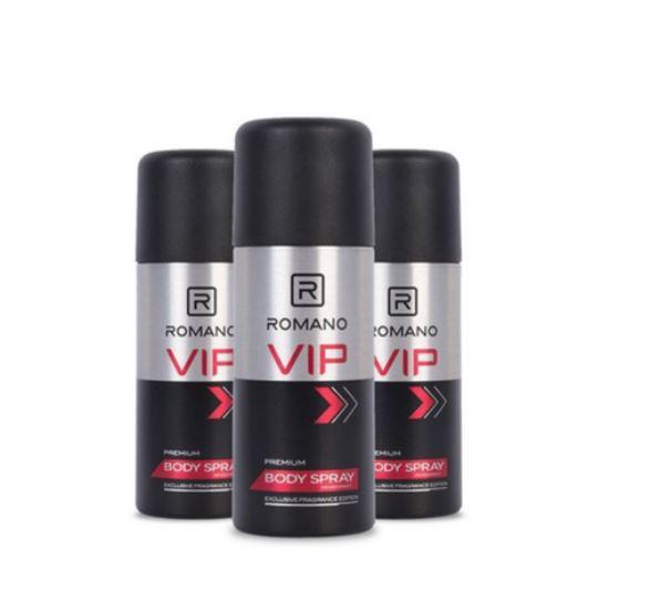 XỊT KHỬ MÙI ROMANO VIP 150ml