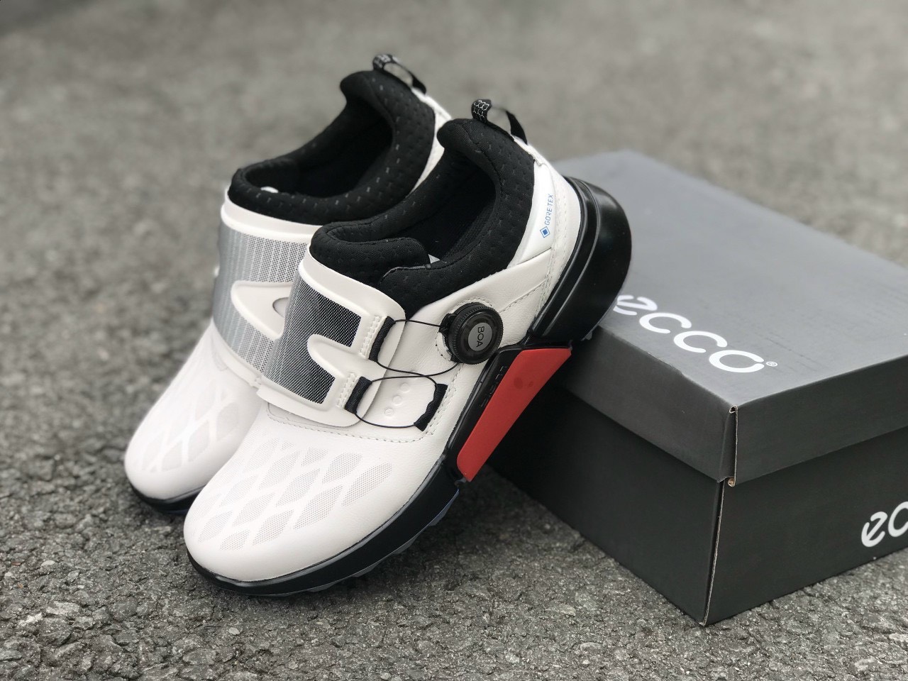 [SALE KHỦNG][TĂNG VỚ] GIÀY GOLF NAM ECCO GOLF BIOM H4 BOA [CHỐNG THẤM NƯỚC]