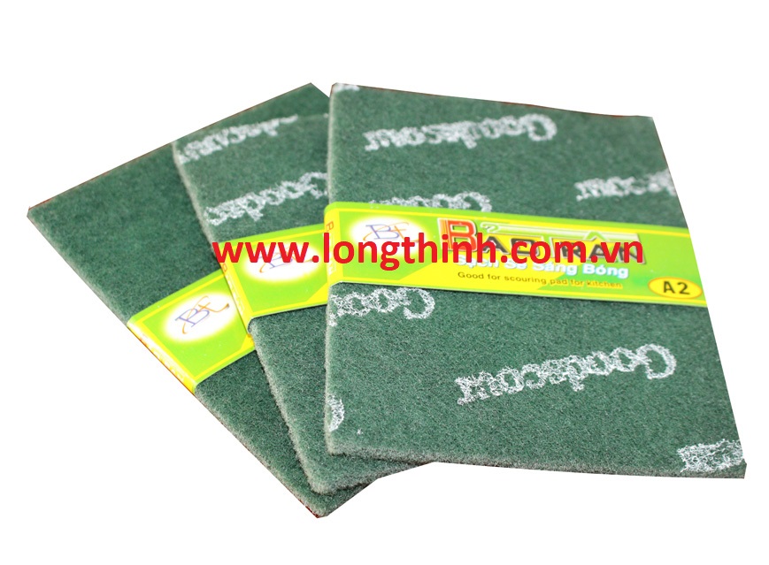 [HCM]Lốc 5 miếng cước xanh rửa chén 12x14.5cm